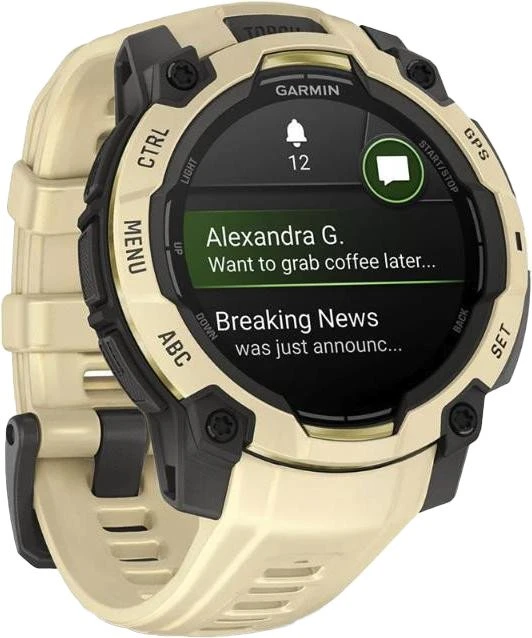 Смарт-годинники Garmin Instinct 3 45mm AMOLED Citrine з Citrine Band (010-02936-02) (UA)