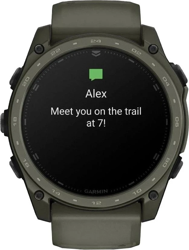 Смарт-годинники Garmin tactix 8 - 51 мм AMOLED Cerakote Olive з Applied Ballistics Ultralight (010-04553-11/10) (UA)