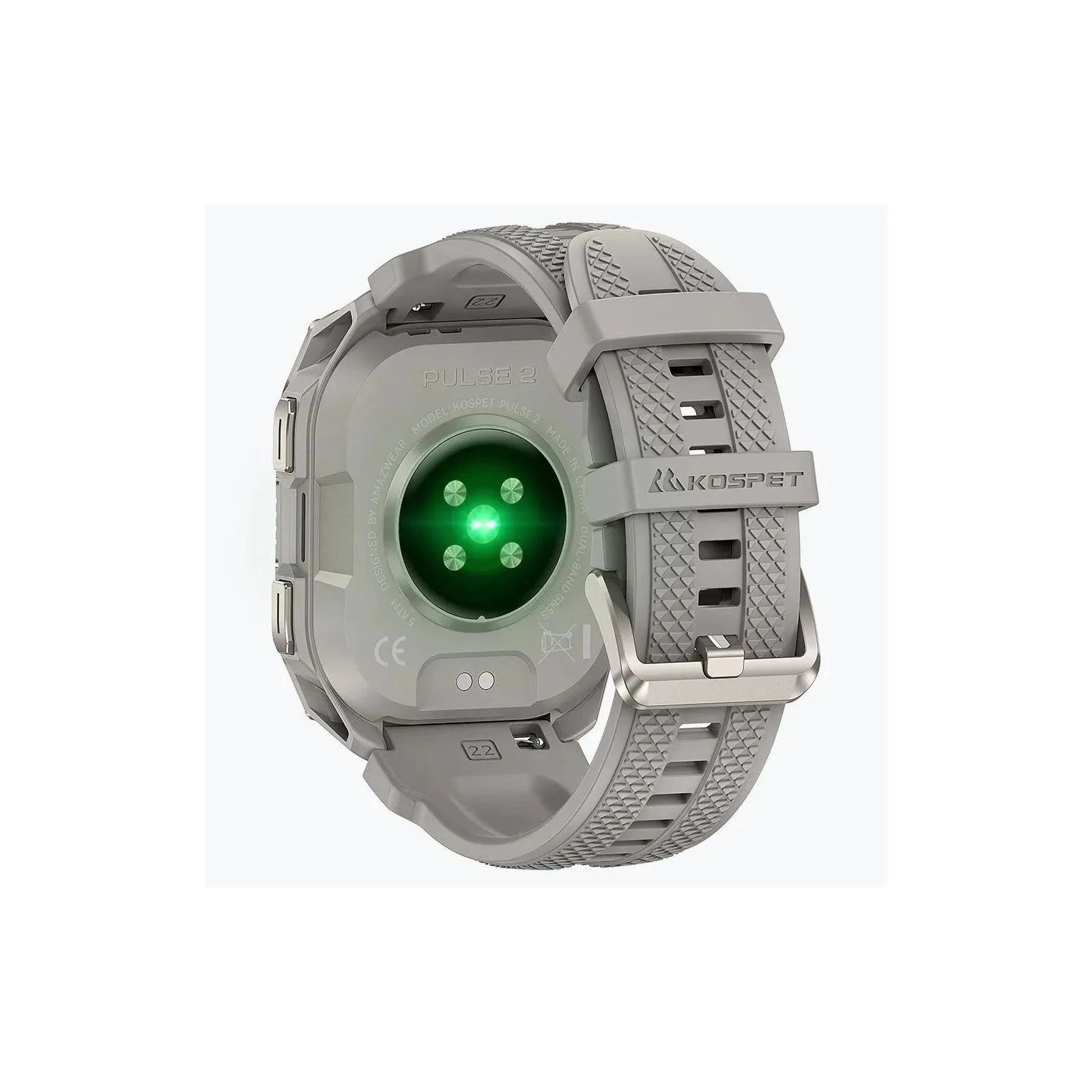 Смарт-годинники KOSPET PULSE 2 SILVER (6978602500683) (UA)