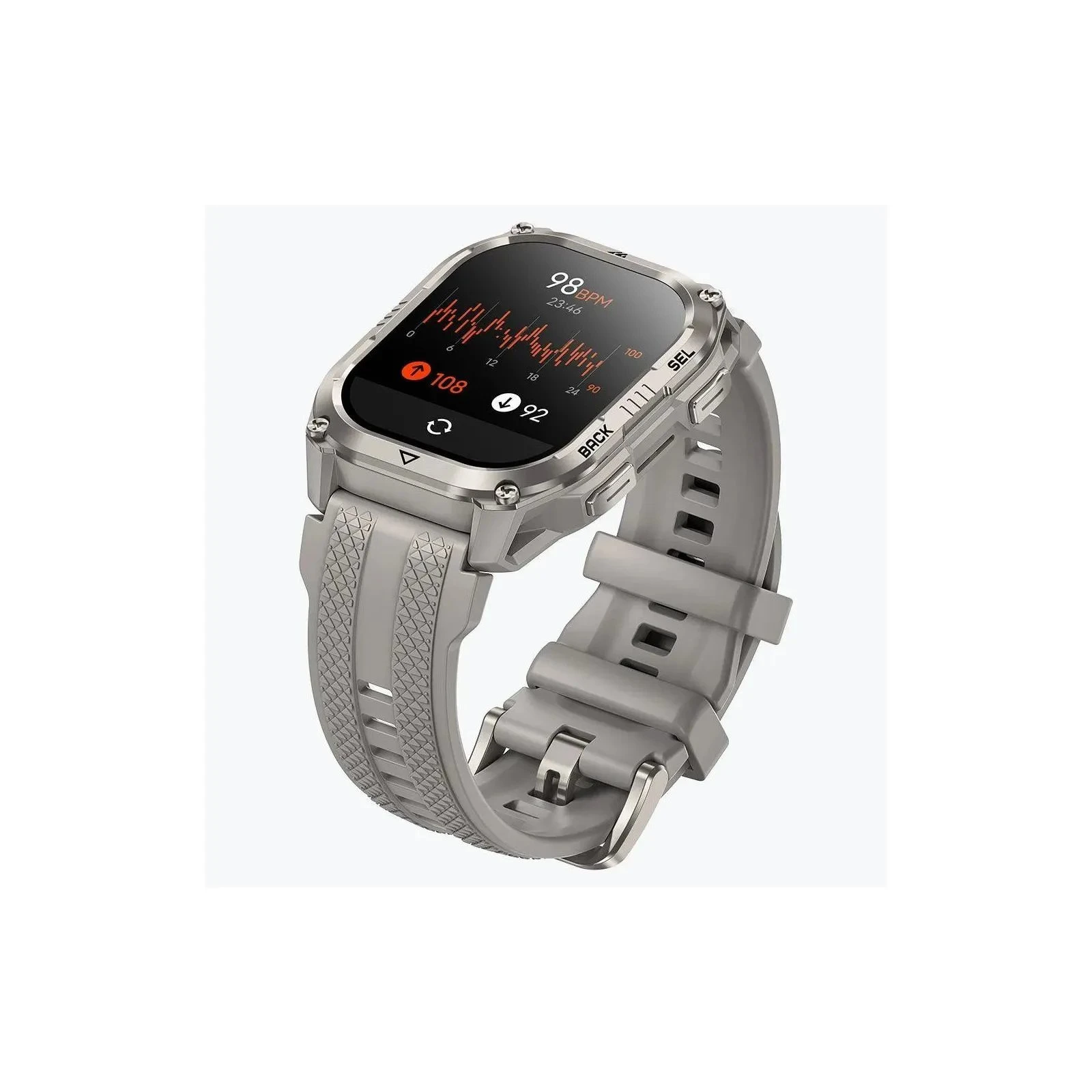 Смарт-годинники KOSPET PULSE 2 SILVER (6978602500683) (UA)