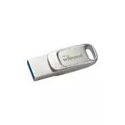 Wibrand 64GB Bee Silver USB 3.2/Type-C (WI3.2TC/BE64TC039S) (UA)
