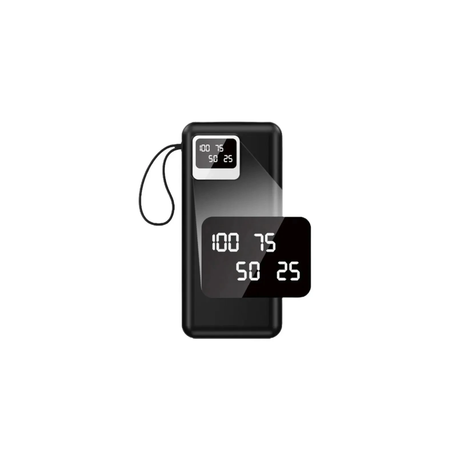 XoKo 20000mAh, 10W, LED flashlight, black (WK-R37) (UA)