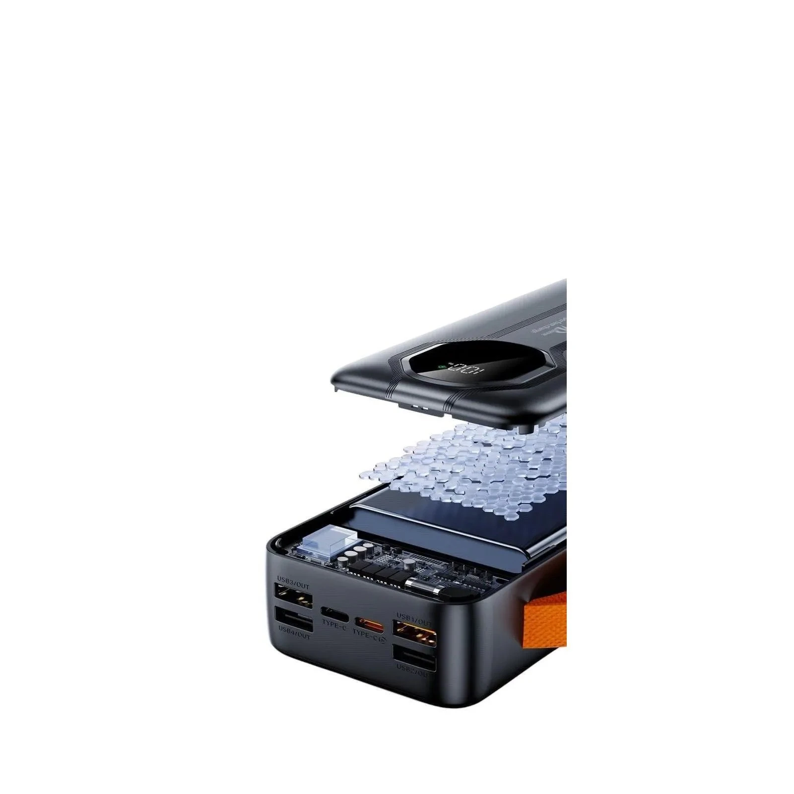 XoKo 30000mAh, 22,5W, PD, QC, black (WK-CK-018) (UA)
