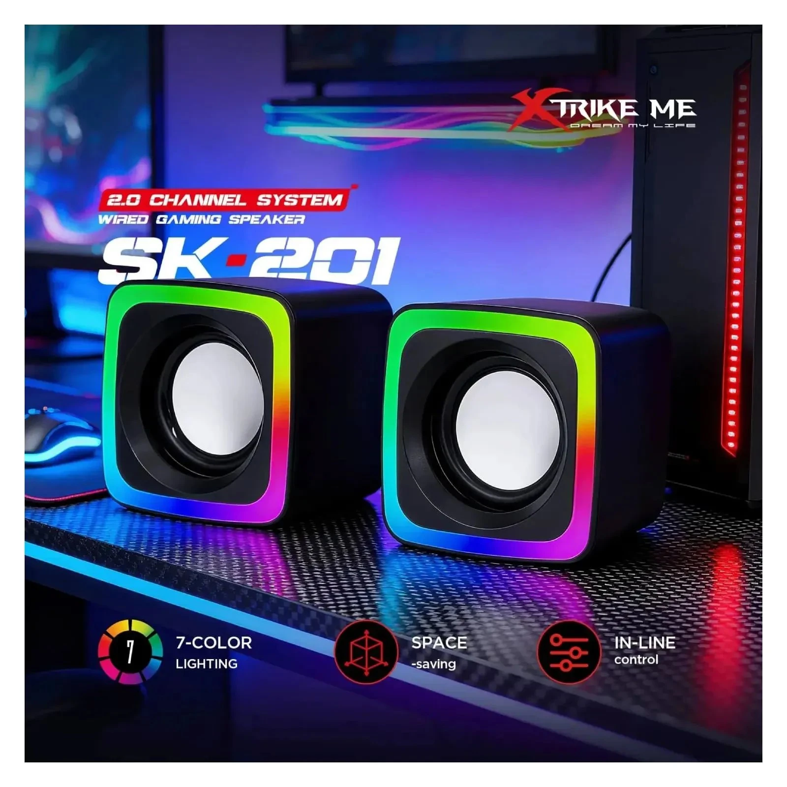 Xtrike ME SK-201 Black (SK-201) (UA)