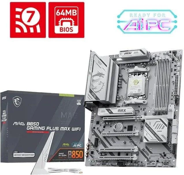 MSI MAG B850 GAMING PLUS MAX WIFI (911-7E56-030) (UA)