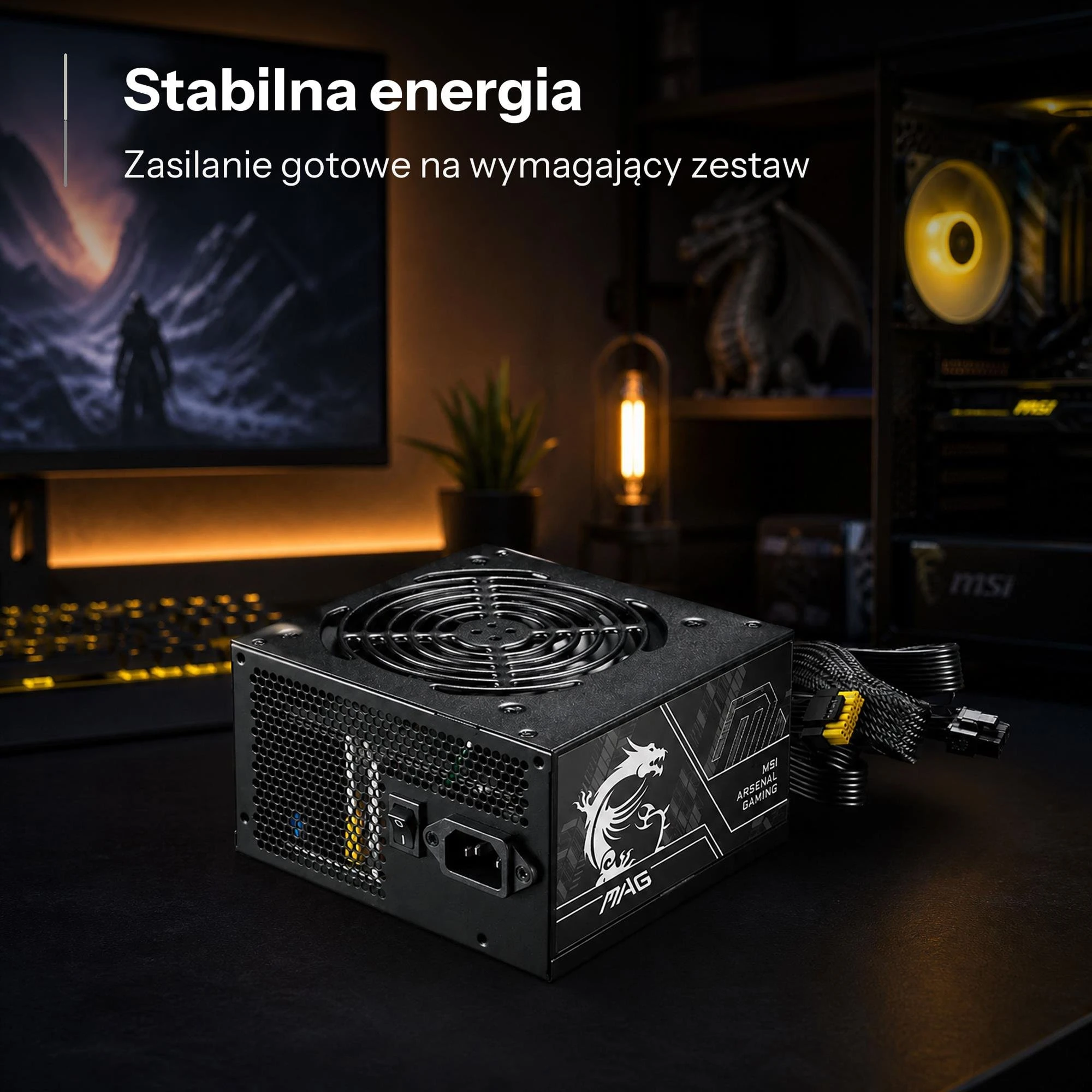 MSI MAG A750BN PCIE5 II 750W 80 Plus Bronze (306-7ZPSX11-CE0) EU