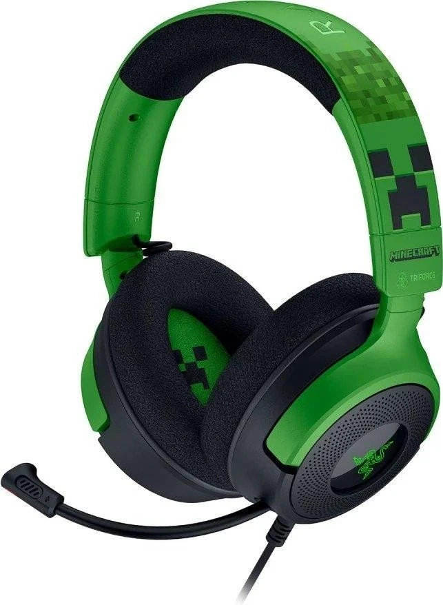 Навушники з мікрофоном Razer Kraken V4 X Minecraft Edition (RZ04-05180200-R3M1) (UA)