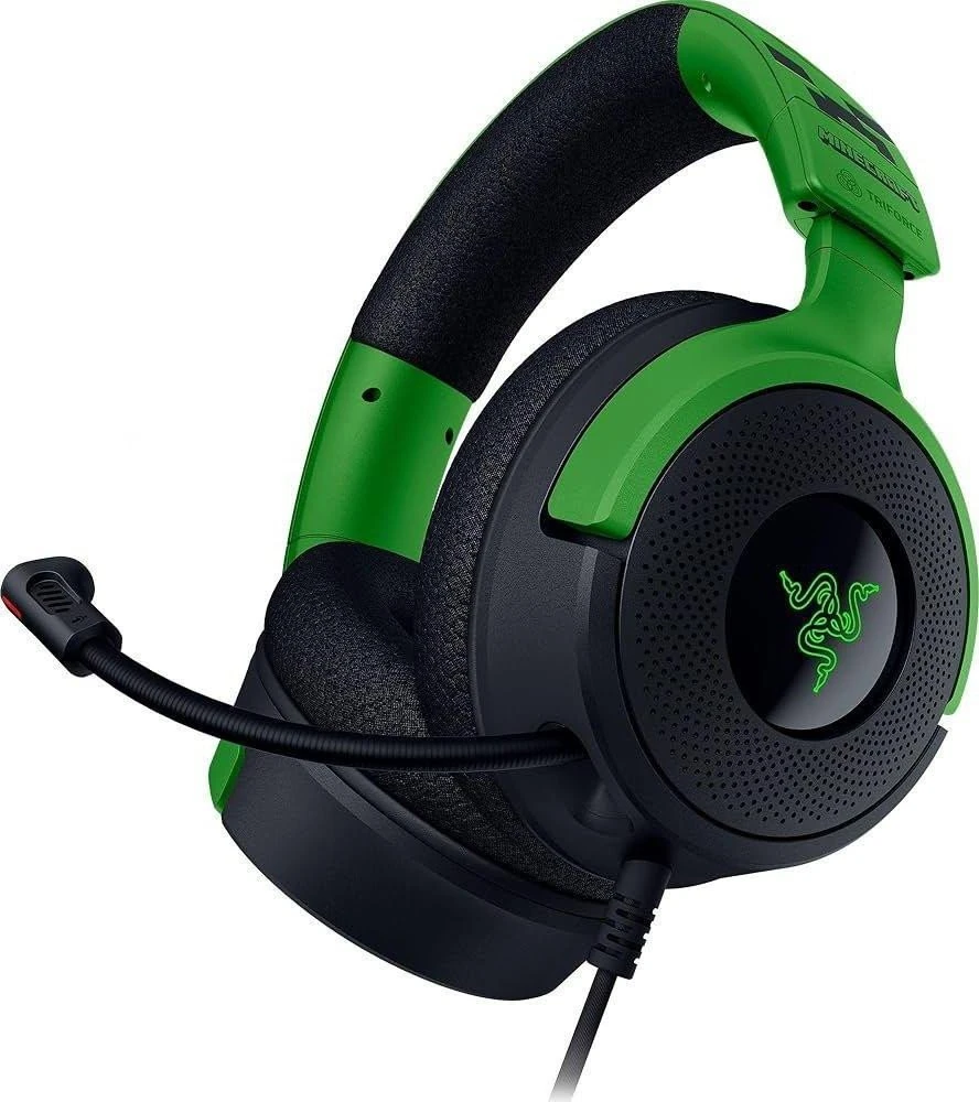 Навушники з мікрофоном Razer Kraken V4 X Minecraft Edition (RZ04-05180200-R3M1) (UA)