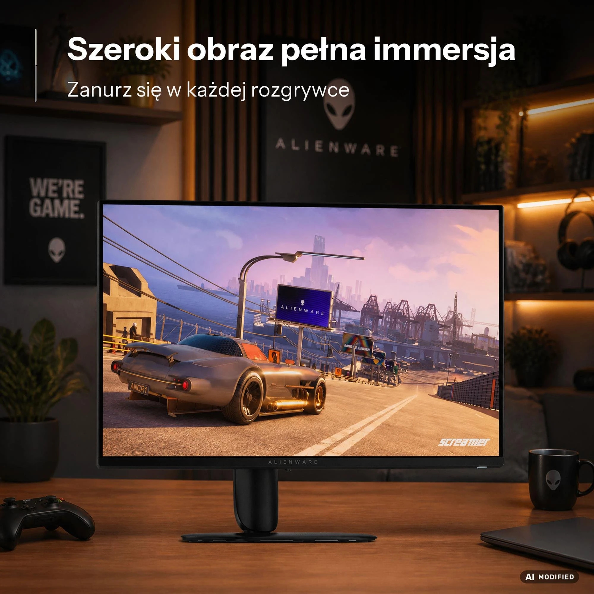 Dell Alienware AW3226DM (210-BWQD) EU Диагональ экрана: 31,5; Покрытие