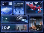 Очки дополненной реальности XREAL 1S AR Smart Glasses Blue