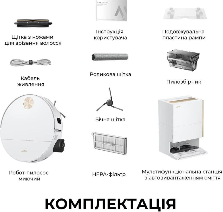 MOVA S70 Ultra Roller White (RLZ52EE-Wh)