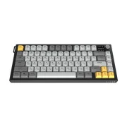 Ajazz AF82 Wireless/Bluetooth/USB UA Black/Gray/Yellow (AF82-BGY) (UA)