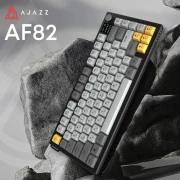 Ajazz AF82 Wireless/Bluetooth/USB UA Black/Gray/Yellow (AF82-BGY) (UA)