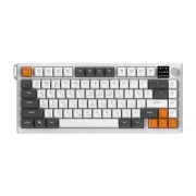 Ajazz AF82 Wireless/Bluetooth/USB UA Gray/White/Orange (AF82-GWO) (UA)