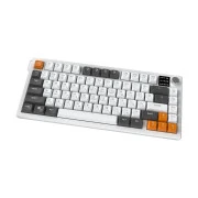 Ajazz AF82 Wireless/Bluetooth/USB UA Gray/White/Orange (AF82-GWO) (UA)