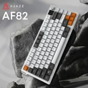 Ajazz AF82 Wireless/Bluetooth/USB UA Gray/White/Orange (AF82-GWO) (UA)