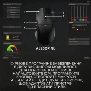 Ajazz AJ200P Wireless/Bluetooth/USB White (AJ200P-NL-AI-MC-W) (UA)