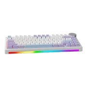 Ajazz AK820 V2 Coconut Flake Switch Wireless/Bluetooth/USB UA Purple/White/Blue (AK820-V2-CF-PWB) (UA)