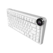 Ajazz AK820 V2 White Peach Switch Wireless/Bluetooth/USB UA White (AK820-V2-WP-S-W) (UA)