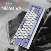 Ajazz NacodeX NK68 V2 Red Switch LED USB UA Purple/White/Blue (NK68-V2-R-PWB) (UA)