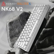 Ajazz NacodeX NK68 V2 Red Switch LED USB UA White (NK68-V2-R-S-W) (UA)