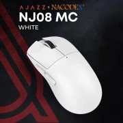 Ajazz x Nacodex NJ08-MC Wireless/Bluetooth/USB White (NJ08-MC-W) (UA)