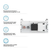 Батарея LiFePo4 Deye BOS-B-Pack14.3, 51.2V 280Ah (BOS-B-Pack14.3) (UA)
