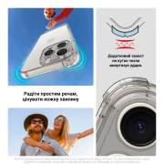 Чехол для мобильного телефона Armorstandart Air Force Apple iPhone 18 Pro Max / 17 Pro Max Camera cover Clear (ARM92372) (UA)