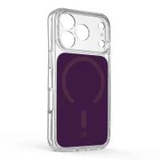 Чехол для мобильного телефона Armorstandart Clear Hybrid MagCase Apple iPhone 18 Pro / 17 Pro Dark Cherry (ARM91789) (UA)