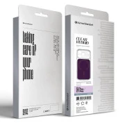 Чехол для мобильного телефона Armorstandart Clear Hybrid MagCase Apple iPhone 18 Pro / 17 Pro Dark Cherry (ARM91789) (UA)