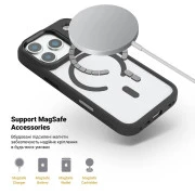 Чехол для мобильного телефона Armorstandart Unit-C MagCase Apple iPhone 17 Pro Black + Orange Button Set (ARM90585) (UA)