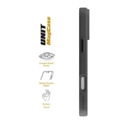 Чехол для мобильного телефона Armorstandart Unit-C MagCase Apple iPhone 17 Pro Max Black + Orange Button Set (ARM90589) (UA)