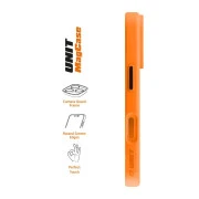 Чехол для мобильного телефона Armorstandart Unit-C MagCase Apple iPhone 17 Pro Orange + Black Button Set (ARM90588) (UA)