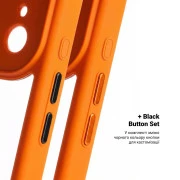 Чехол для мобильного телефона Armorstandart Unit-C MagCase Apple iPhone 17 Pro Orange + Black Button Set (ARM90588) (UA)