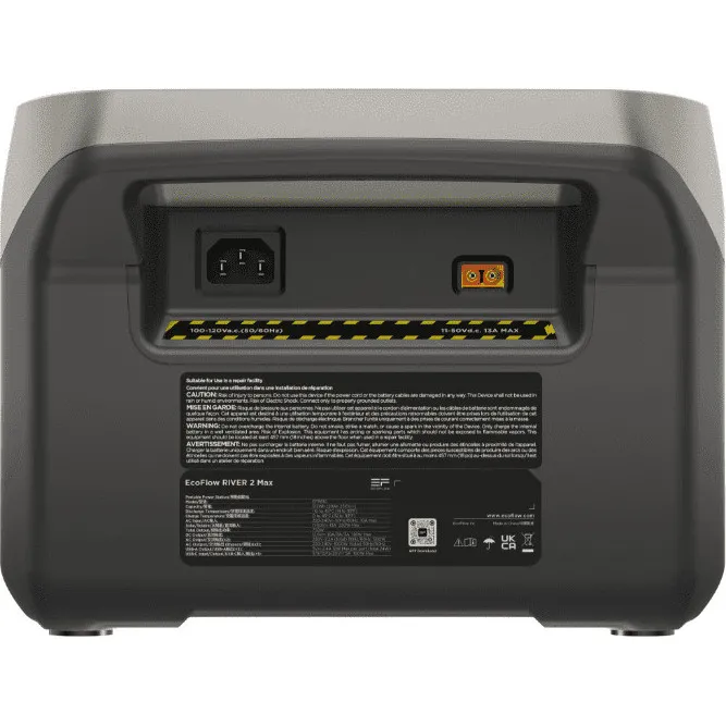 Зарядная станция EcoFlow RIVER 2 Max (ZMR610-B-EU) (UA)