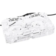 Резервуар для СЖО Alphacool Eisdecke D5 dual Acryl top (13312) (UA)