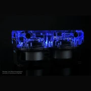 Резервуар для СЖО Alphacool Eisdecke D5 dual Acryl top (13312) (UA)