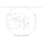 Водоблок Ekwb EK-Quantum Vector TUF RTX 5090 - Plexi (3831129901094) (3831129901094) (UA)