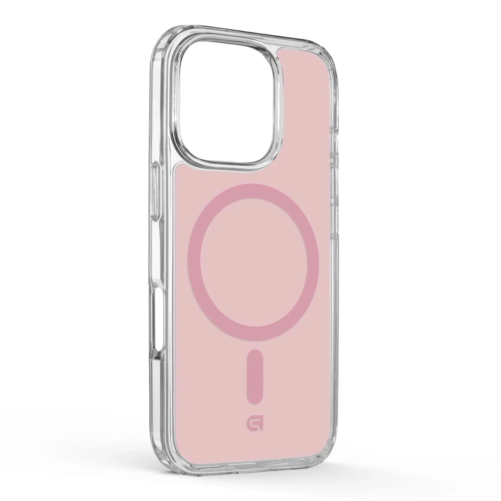 Чохол для мобільного телефону Armorstandart Clear Hybrid MagCase Apple iPhone 16 Pro Pink (ARM91732) (UA)