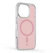 Чохол для мобільного телефону Armorstandart Clear Hybrid MagCase Apple iPhone 16 Pro Pink (ARM91732) (UA)