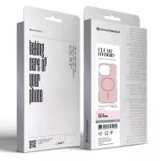 Чохол для мобільного телефону Armorstandart Clear Hybrid MagCase Apple iPhone 16 Pro Pink (ARM91732) (UA)