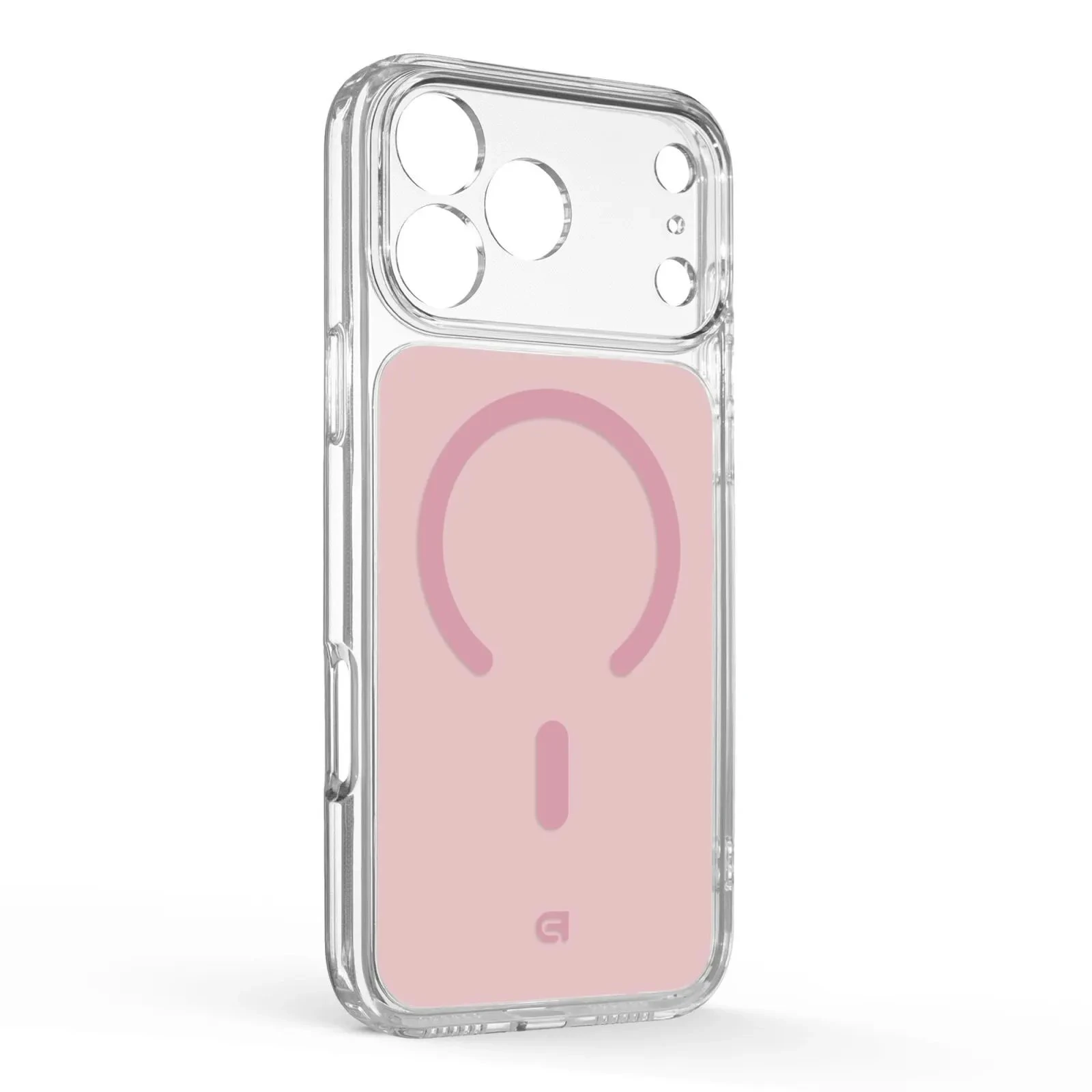 Чохол для мобільного телефону Armorstandart Clear Hybrid MagCase Apple iPhone 18 Pro Max / 17 Pro Max Pink (ARM91753) (UA)