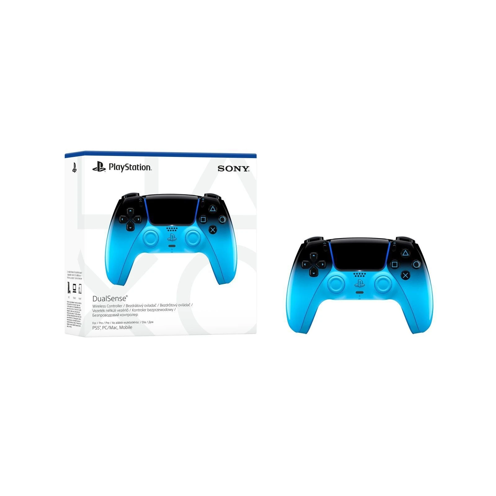 Геймпад Sony Playstation DualSense Bluetooth PS5 Rhythm Blue (1000048536) (UA)