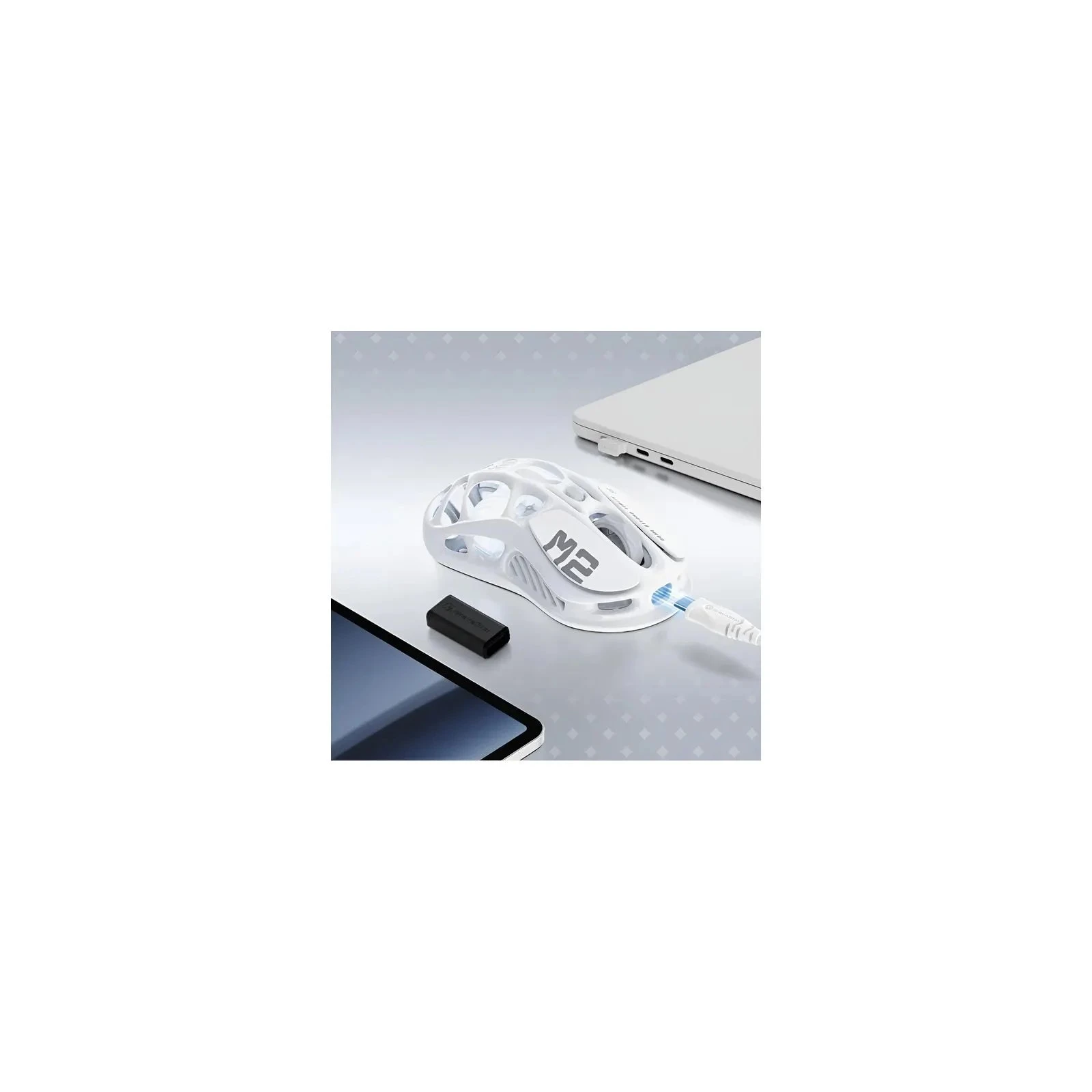 GravaStar Mercury M2 RGB Wireless/Bluetooth/USB Opaline White (GRAVASTARM2_WHT) (UA)