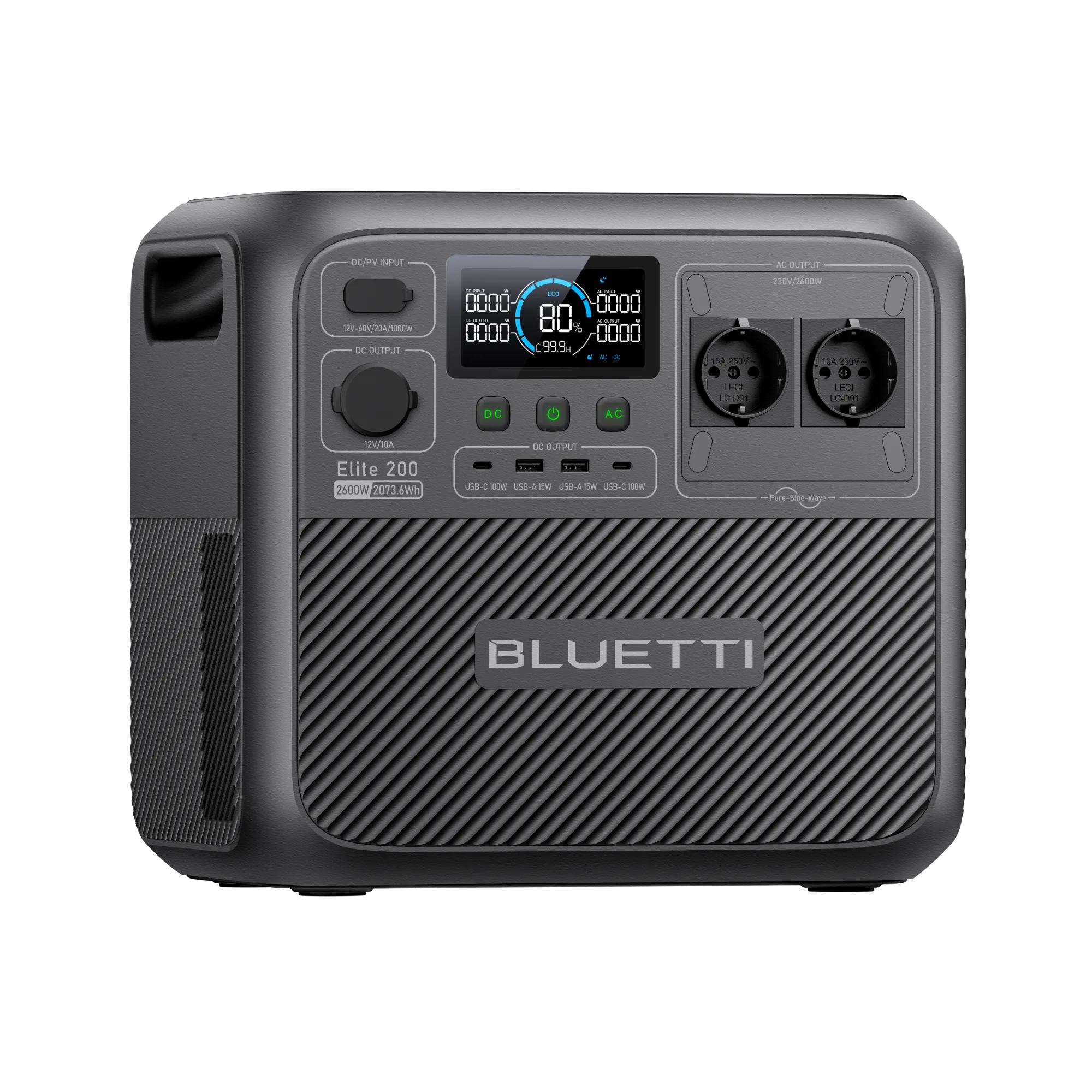 Зарядна станція BLUETTI Elite 200 V2, 2700W 2073Wh (EL200V2) (UA)