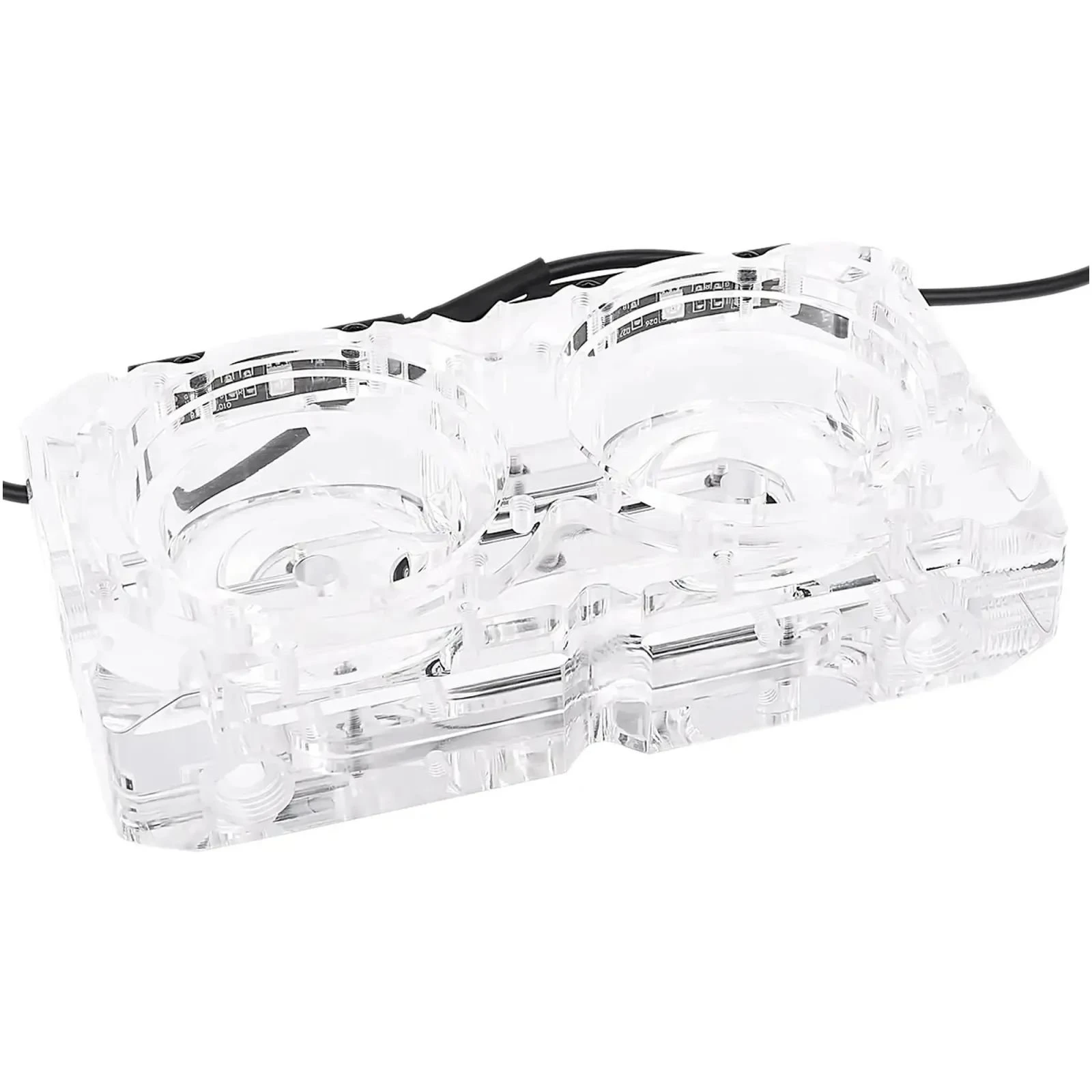 Резервуар для СЖО Alphacool Eisdecke D5 dual Acryl top (13312) (UA)