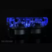 Резервуар для СЖО Alphacool Eisdecke D5 dual Acryl top (13312) (UA)
