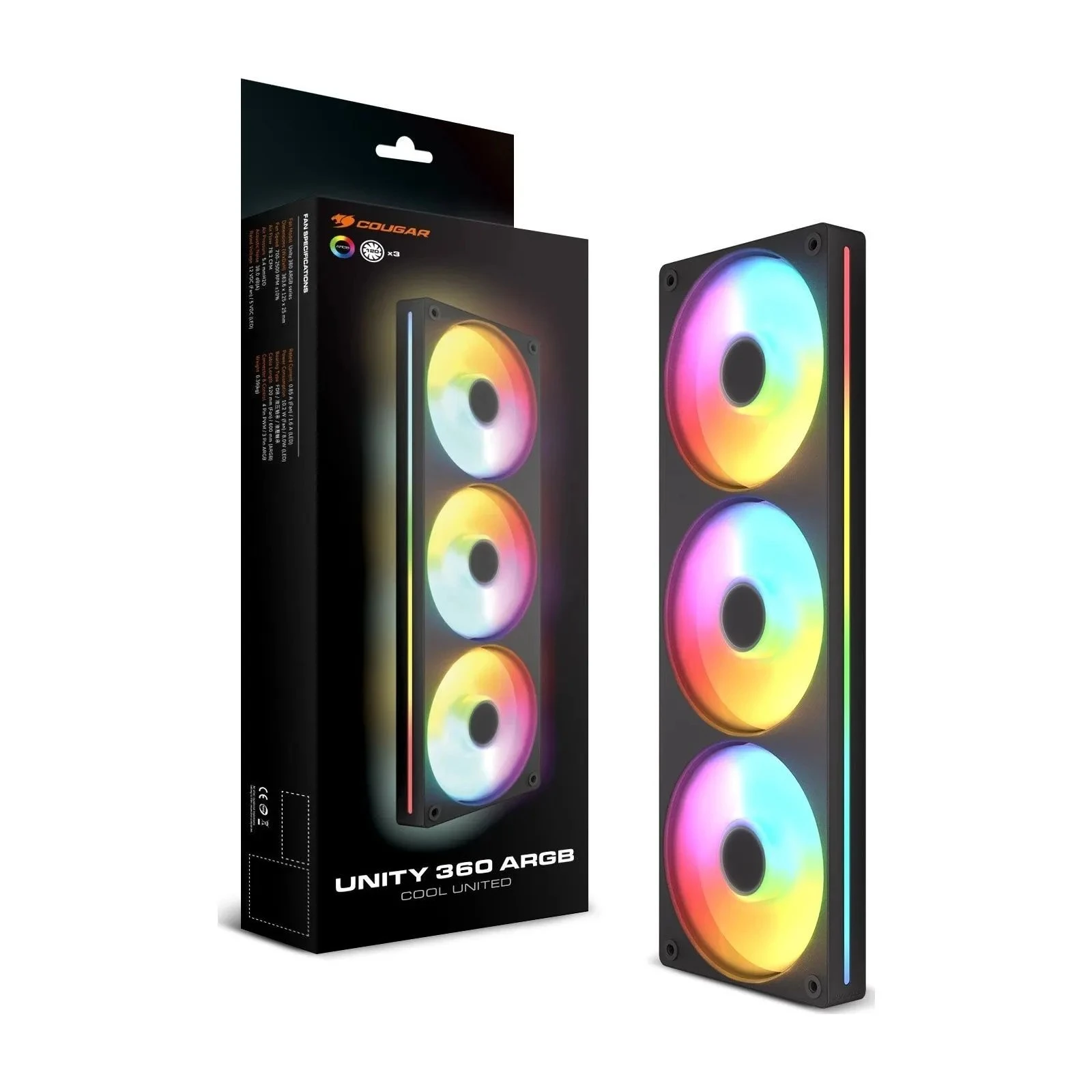 Система жидкостного охлаждения Cougar UNITY 360-RB ARGB (UA)