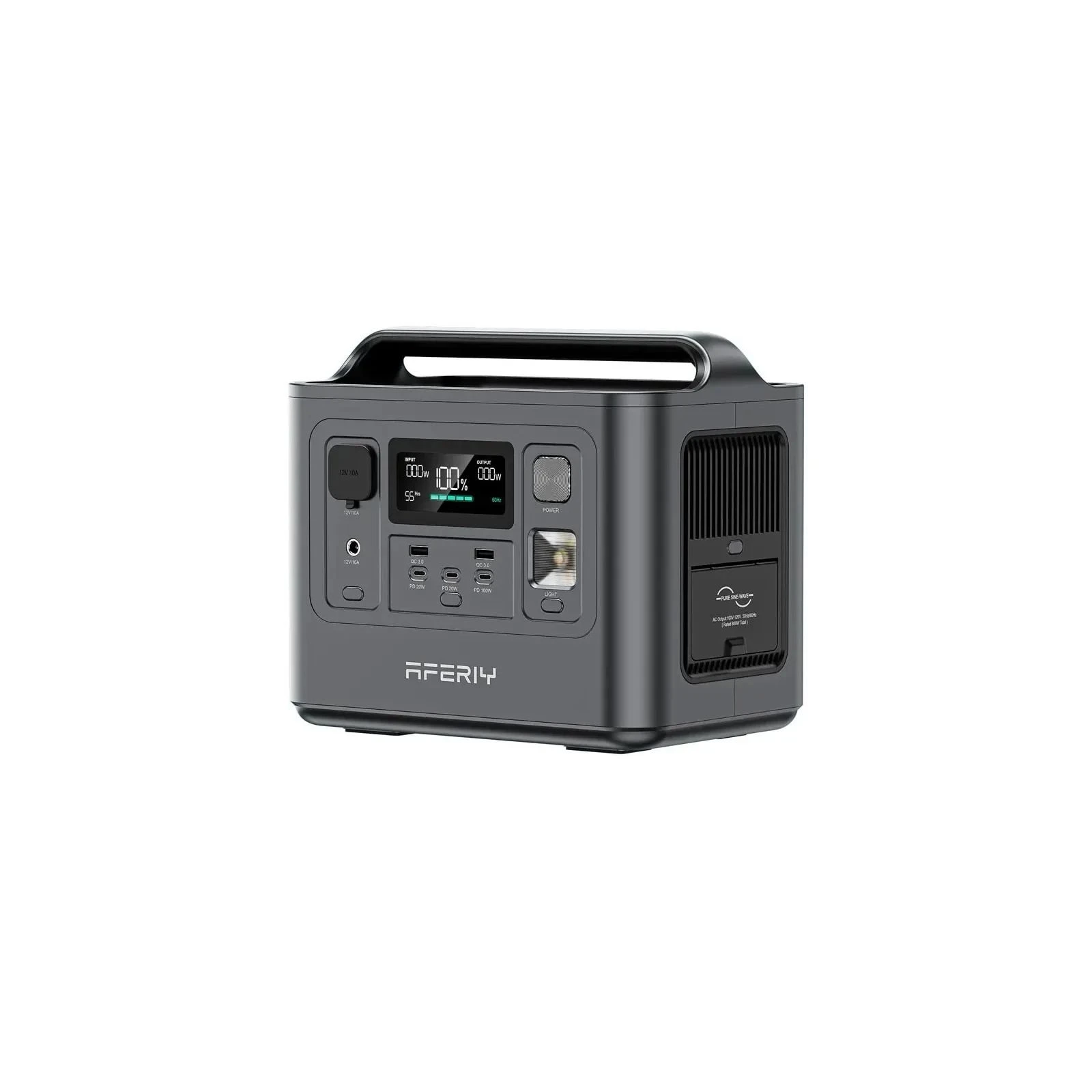Зарядная станция Aferiy AF-P010, 800W, 512Wh (Aferiy AF-P010) (UA)