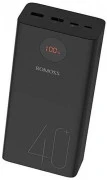 Romoss PEA40 40000mAh 22.5W Black (PEA40-152-2111H) (UA)
